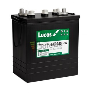 Batera LUCAS 6 LC 305-SC | 6 Voltios 305 Amperios C20